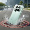 Funda antigolpe para Xiaomi Redmi Note 15 Pro 5G transparente, forro protector para bordes y esquinas, alta calidad