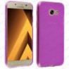 Funda para Samsung Galaxy A5 2017 carcasa Gel TPU Liso mate Color Morado