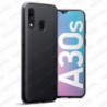 Funda carcasa para Samsung Galaxy A30s Gel TPU Liso mate Color Negro