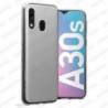 Funda carcasa para Samsung Galaxy A30s Gel TPU Liso mate Color Transparente