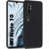 Funda carcasa para Xiaomi Mi Note 10 Gel TPU Liso mate Color Negro