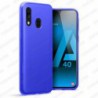 Funda carcasa para Samsung Galaxy A50 Gel TPU Liso mate Color Azul