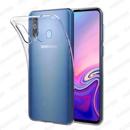 Funda carcasa para Samsung Galaxy A50 Gel TPU Liso 100% Transparente