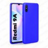 Funda carcasa para Xiaomi Redmi 9A Gel TPU Liso mate Color Azul