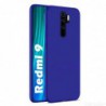 Funda carcasa para Xiaomi Redmi 9 Gel TPU Liso mate Color Azul