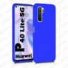 Funda carcasa para Huawei P40 Lite 5G Gel TPU Liso mate Color Azul