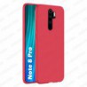 Funda carcasa para Xiaomi Redmi Note 8 Pro Gel TPU Liso mate Color Rosa