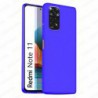 Funda carcasa para Xiaomi Redmi Note 11 / Note 11S Gel TPU Liso mate Color Azul