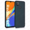 Funda carcasa para Xiaomi Redmi 9C Gel TPU Liso mate Color Negro