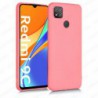 Funda carcasa para Xiaomi Redmi 9C Gel TPU Liso mate Color Rosa