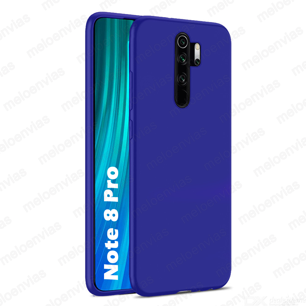 Funda XIAOMI REDMI NOTE 8 PRO + CRISTAL TEMPLADO Opcional Gel TPU