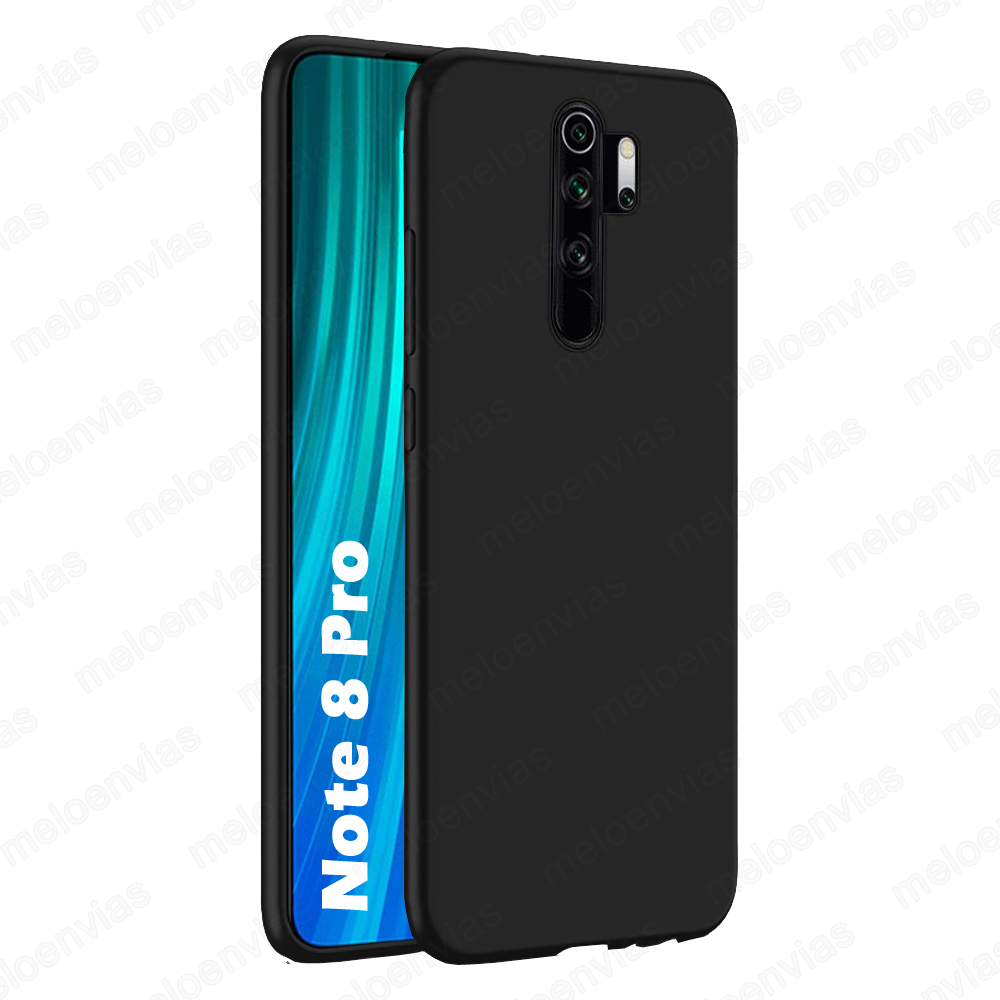 Funda Xiaomi Redmi Note 8 Pro Tpu Trasera Cristal templado