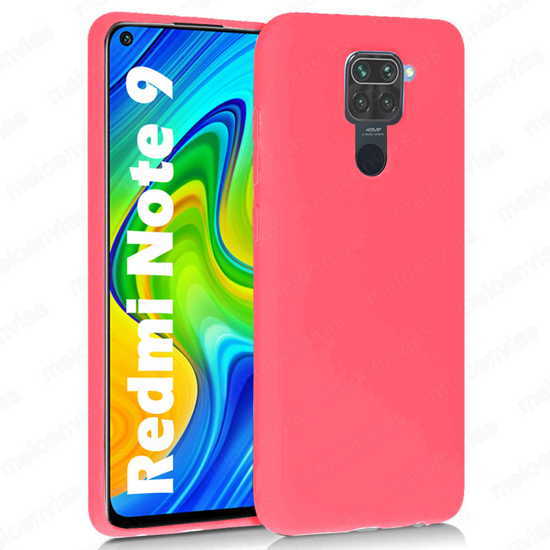 Funda XIAOMI REDMI NOTE 9 + CRISTAL TEMPLADO o PANTALLA FILM Gel TPU Mate - Imagen 5 de 6