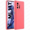 Funda carcasa para Xiaomi 11T Gel TPU Liso mate Color Rosa