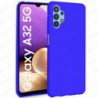 Funda carcasa para Samsung Galaxy A32 5G Gel TPU Liso mate Color Azul