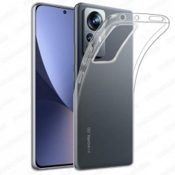 Funda carcasa para Xioami 12 Pro 5G Gel TPU Liso 100% Transparente