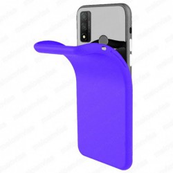 Funda carcasa para Huawei P Smart 2021 Gel TPU Liso mate Color Azul