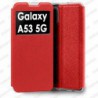Funda carcasa para Samsung Galaxy A53 5G Libro Estuche Funcion Soporte Color Rojo