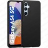 Funda Carcasa Samsung Galaxy A54 5G Silicona Gel TPU Liso Mate Color Negro