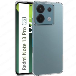 Funda Carcasa Xiaomi Redmi Note 13 Pro 5G Silicona Gel TPU Liso 100% Transparente