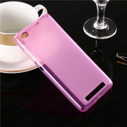 Funda carcasa para Xiaomi Redmi 3 (5.0") Gel TPU Liso mate Color Rosa