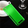 Funda carcasa para Xiaomi Redmi 3 (5.0") Gel TPU Liso mate Color Verde