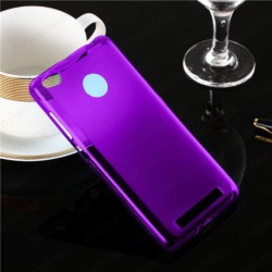 Funda carcasa para Xiaomi Redmi 3 Pro Gel TPU Liso mate Color Morado