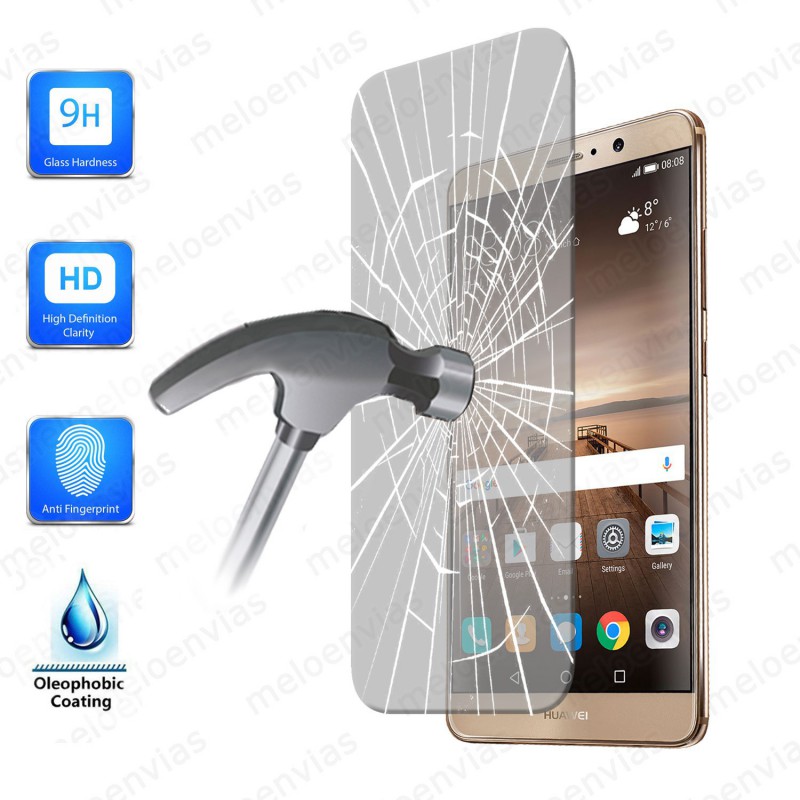 Protector de pantalla de cristal templado para Huawei Mate 9 Vidrio Transparente