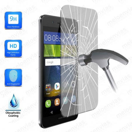 Protector de pantalla de cristal templado para Huawei P8 Lite Smart Vidrio Transparente