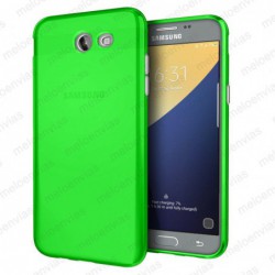 Funda carcasa para Samsung Galaxy J3 2017 Gel TPU Liso mate Color Verde