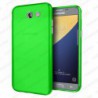 Funda carcasa para Samsung Galaxy J3 2017 Gel TPU Liso mate Color Verde