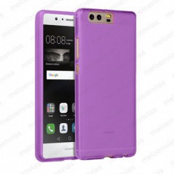 Funda carcasa para Huawei P10 Plus Gel TPU Liso mate Color Morado