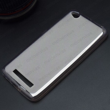 Funda carcasa para Xiaomi Redmi 4A Gel TPU Liso mate Color Transparente