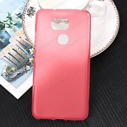 Funda para BQ Aquaris V carcasa Gel TPU Liso mate Color Rosa