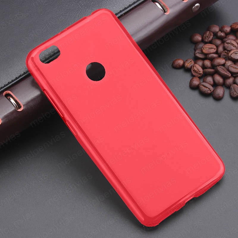 Funda para Xiaomi Redmi Note 5A carcasa Gel TPU Liso mate Color Rosa
