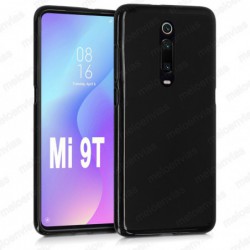 Funda carcasa para Xiaomi Mi 9T Gel TPU Liso mate Color Negro