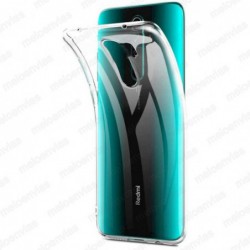 Funda carcasa para Xiaomi Redmi 9 Gel TPU Liso 100% Transparente