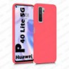 Funda carcasa para Huawei P40 Lite 5G Gel TPU Liso mate Color Rosa