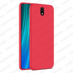 Funda carcasa para Xiaomi Redmi 8 / 8A Gel TPU Liso mate Color Rosa