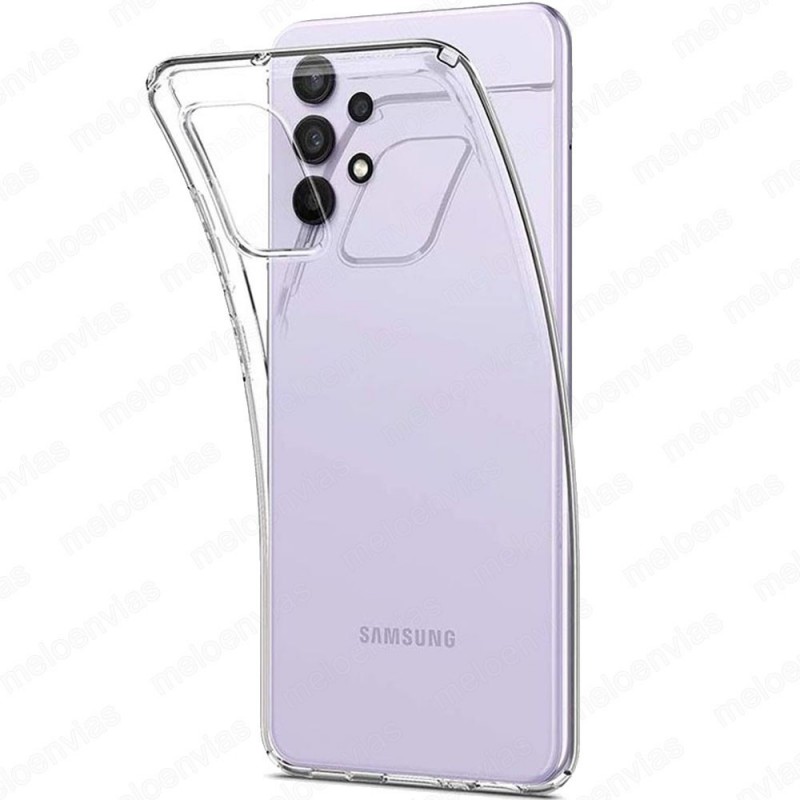 Funda carcasa para Samsung Galaxy A53 5G Gel TPU Liso 100% Transparente