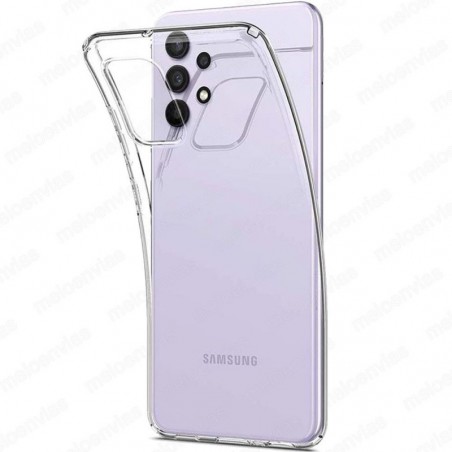 Funda carcasa para Samsung Galaxy A73 5G Gel TPU Liso 100% Transparente